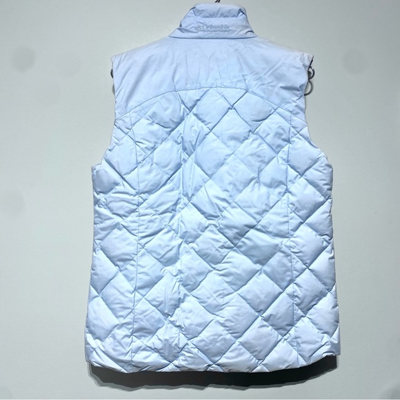 Columbia Sleeveless Vest Puffer / Blue / S - Picture 9 of 10